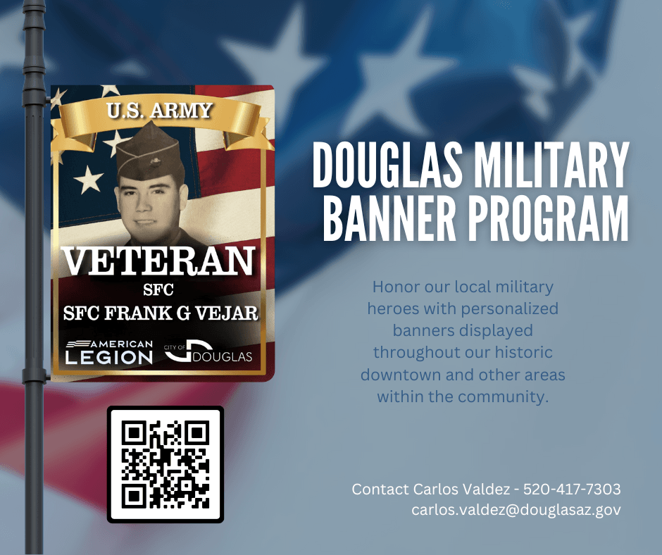 Douglas Military Banner Program Social Media